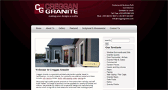 Desktop Screenshot of creggangranite.com